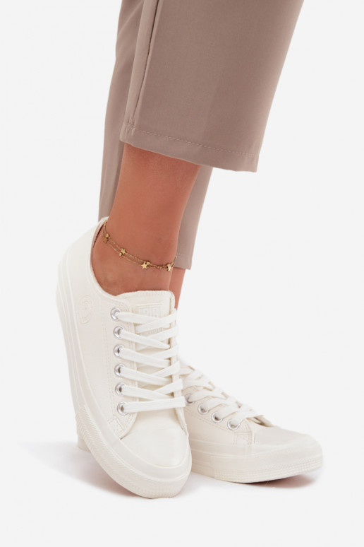 zateplené  Ležérní obuv Big Star OO274927 bílé