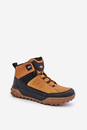 zateplené  turistické boty Lee Cooper LCJ-24-01-2938 Camel