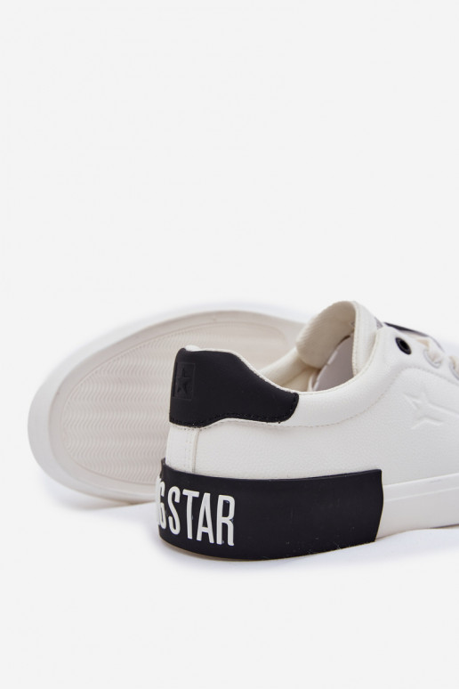 ležérní boty Eko  Big Star OO174018 bílé  ležérní boty Eko  Big Star OO174018 bílé