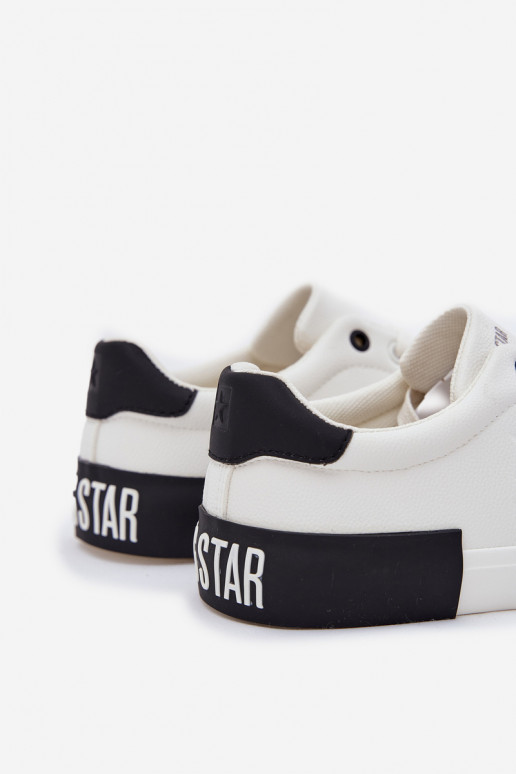 ležérní boty Eko  Big Star OO174018 bílé  ležérní boty Eko  Big Star OO174018 bílé