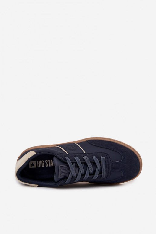 Tenisky  Big Star SS174079 tmavě modrá  Tenisky  Big Star SS174079 tmavě modrá