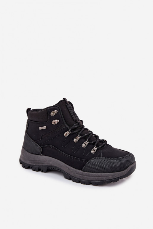 turistické boty  Big Star SS174048 Černé turistické boty  Big Star SS174048 Černé