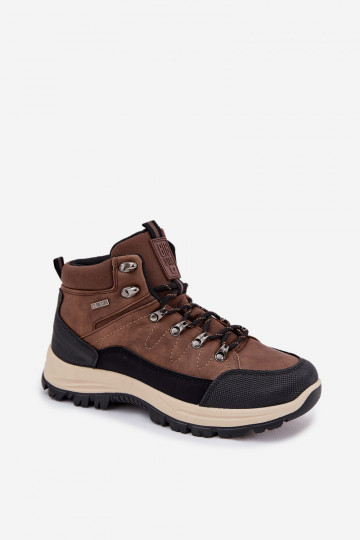 turistické boty  Big Star SS174049 hnědá