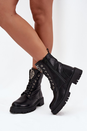 boty   zateplené Eko  Černé Miryssa