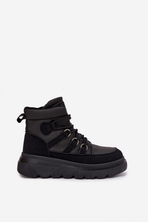 Dámské podpatky s platformou Černé Liorae