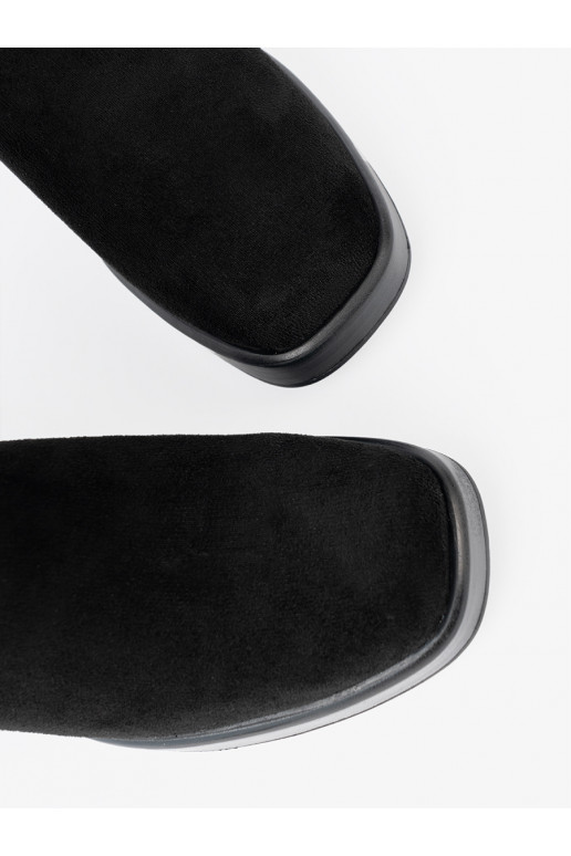 Elegantní styl boty na podpatku z mi wstawkami