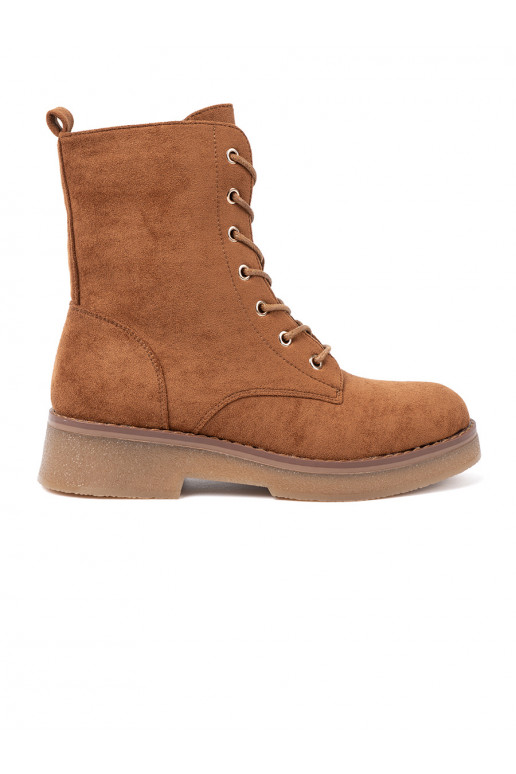  Dámské boty kolorze karmelowym 