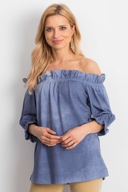 Bluzka-PL-BZ-4032.11-ciemny niebieski