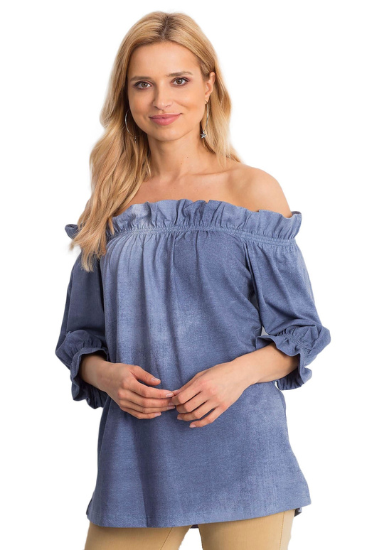 Bluzka-PL-BZ-4032.11-ciemny niebieski