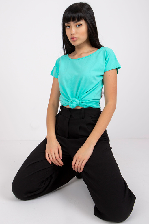 T-shirt-RV-BZ-4622.37-turkusowy T-shirt-RV-BZ-4622.37-turkusowy