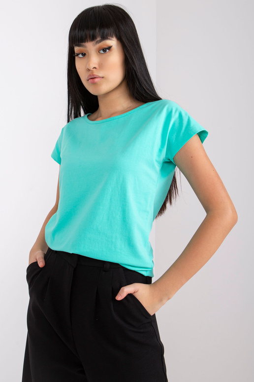 T-shirt-RV-BZ-4622.37-turkusowy T-shirt-RV-BZ-4622.37-turkusowy