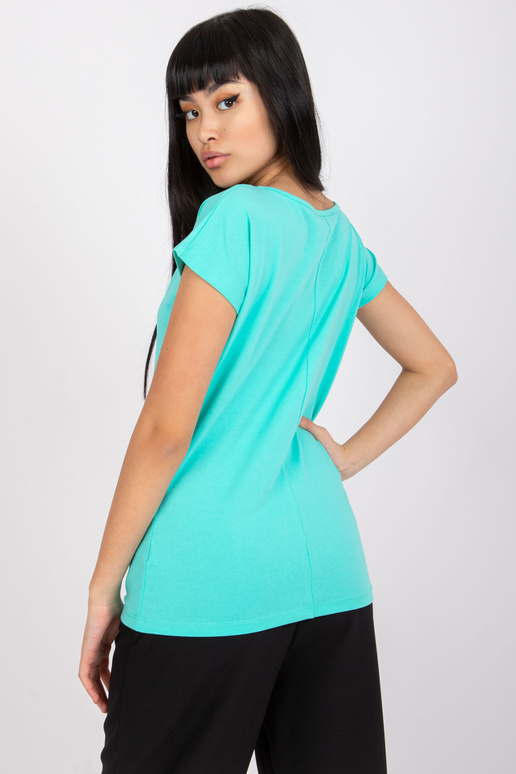 T-shirt-RV-BZ-4622.37-turkusowy T-shirt-RV-BZ-4622.37-turkusowy