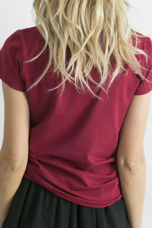 T-shirt-RV-TS-4623.42-bordowy T-shirt-RV-TS-4623.42-bordowy