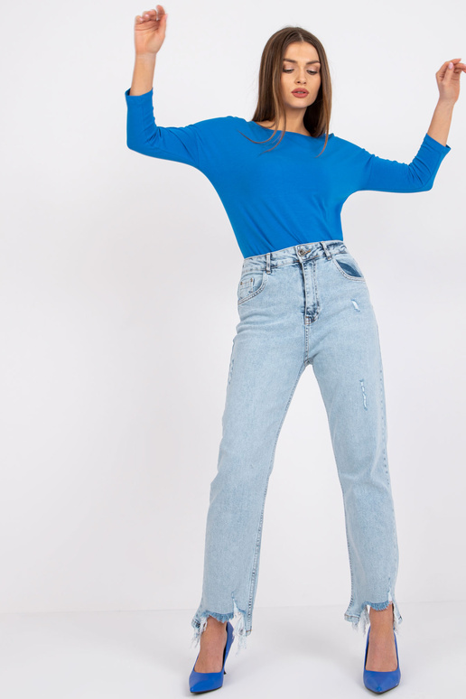 Dubnová modrá halenka Dubnová modrá halenka