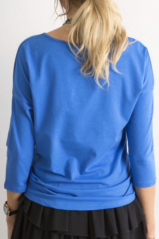 Dubnová modrá halenka Dubnová modrá halenka