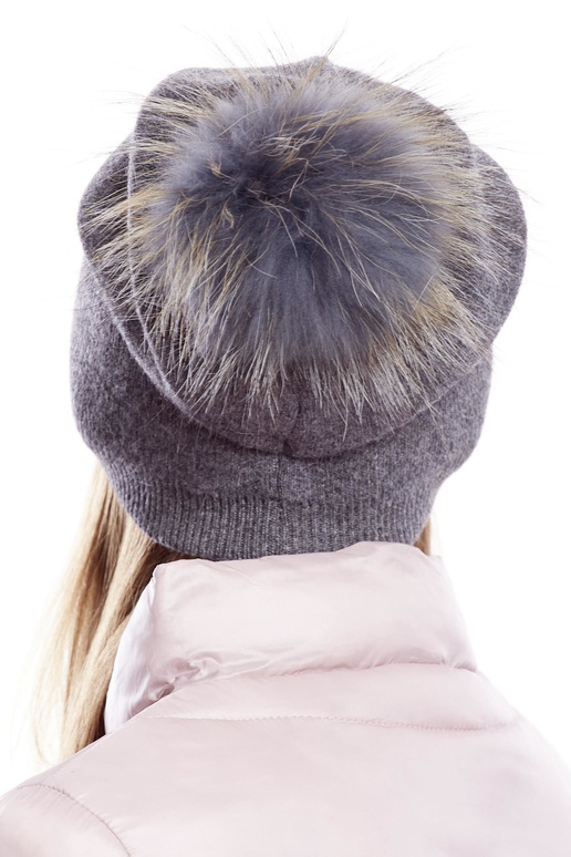 Czapka- AT-CZ-17285,40 - tmavě šedá