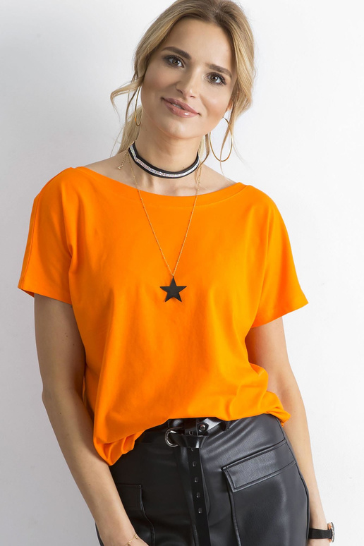 T-shirt-RV-TS-4662.26P-pomarańczowy