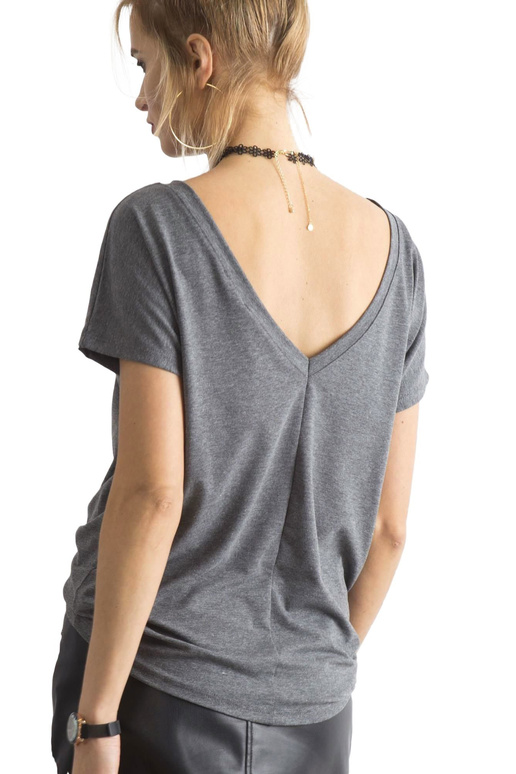 Tmavě šedé tričko Fire Tmavě šedé tričko Fire