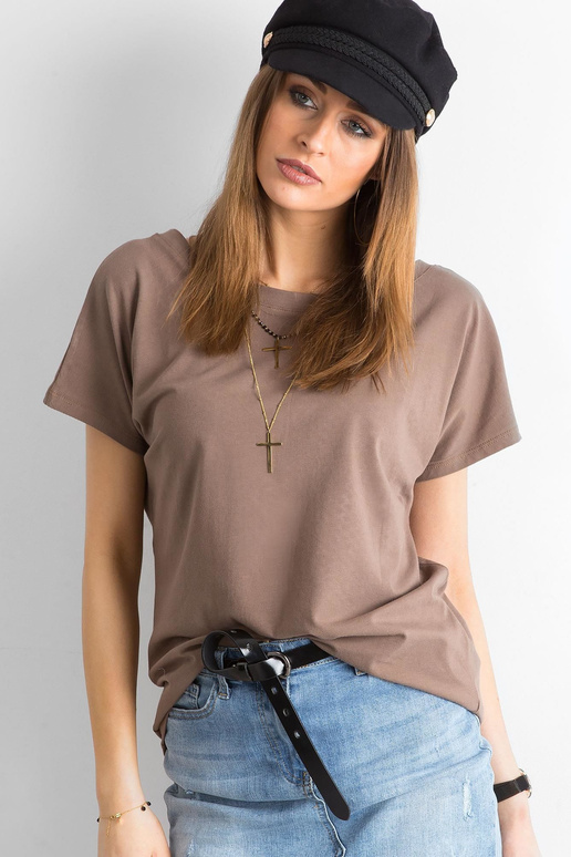 Hnědé tričko Fire