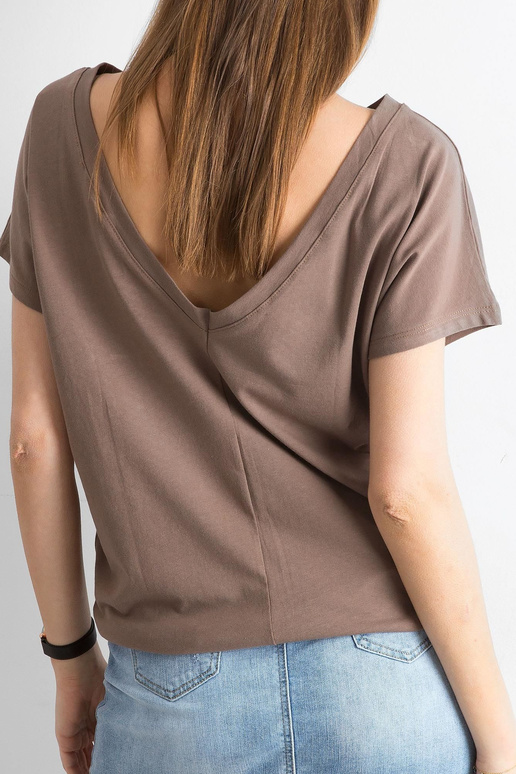 Hnědé tričko Fire