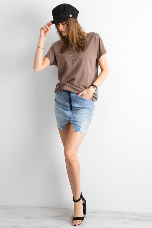 Hnědé tričko Fire