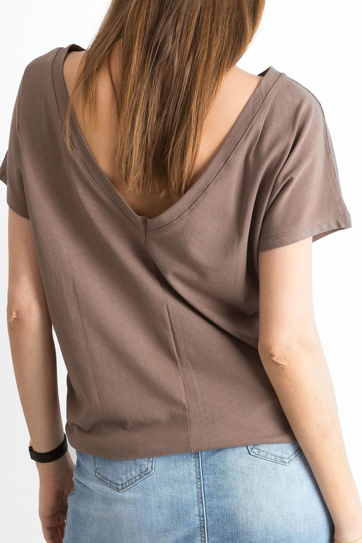 Hnědé tričko Fire