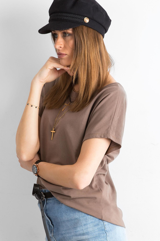 Hnědé tričko Fire