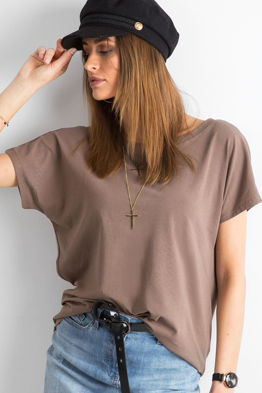 Hnědé tričko Fire