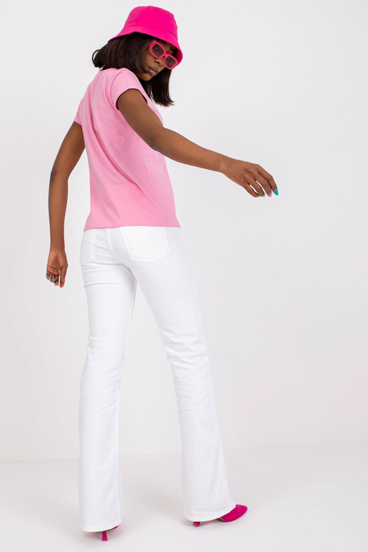 T-shirt-RV-TS-4623.60-różowy T-shirt-RV-TS-4623.60-różowy