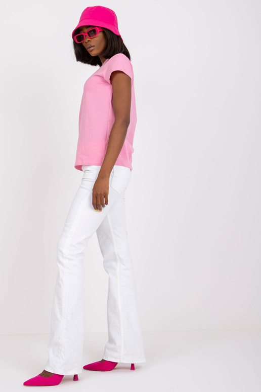 T-shirt-RV-TS-4623.60-różowy T-shirt-RV-TS-4623.60-różowy