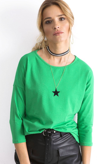 Dubnová zelená halenka 2