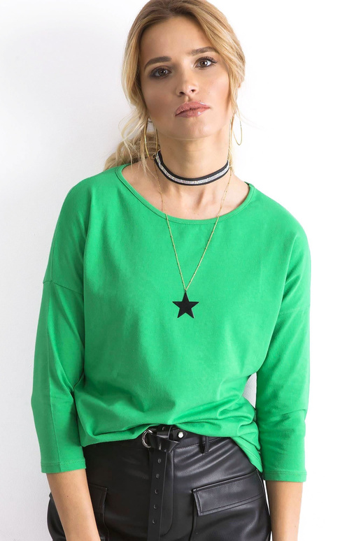 Dubnová zelená halenka