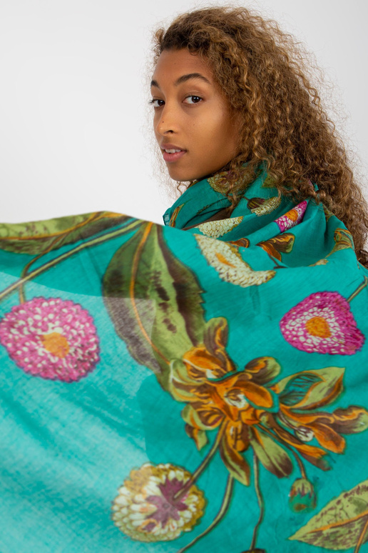 Šála -AT-PO-75103.68-tyrkysová