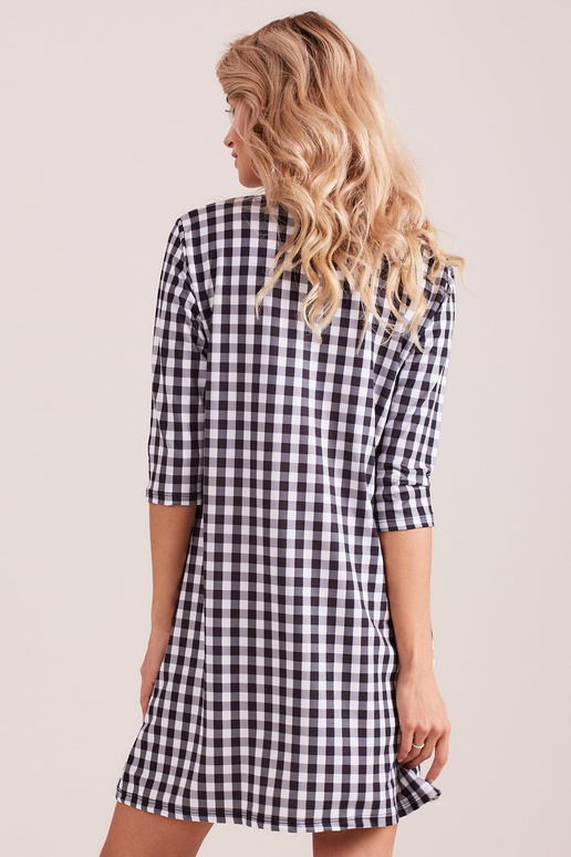 Šaty-PL-SK-4335.08-černo-bílé