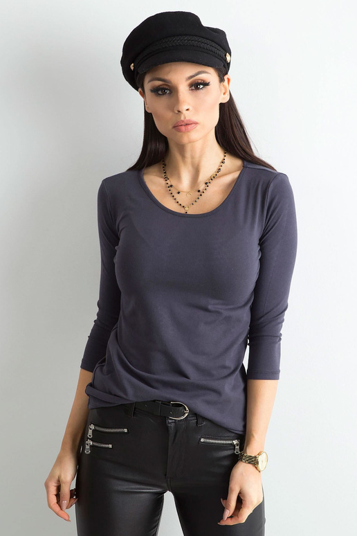 Grafitová halenka Mona