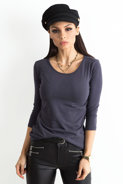 Grafitová halenka Mona