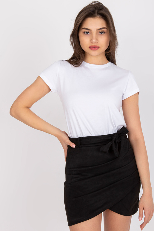 Broskvově bílé tričko