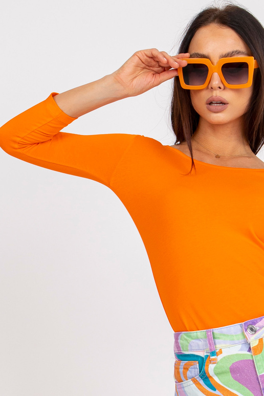 Bluzka-RV-BZ-4690.20-pomarańczowy Bluzka-RV-BZ-4690.20-pomarańczowy