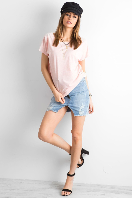 Růžové tričko Fire