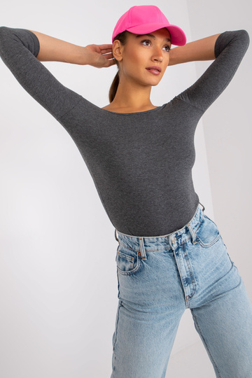 Tmavě šedá halenka Mona 2