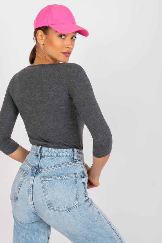 Tmavě šedá halenka Mona