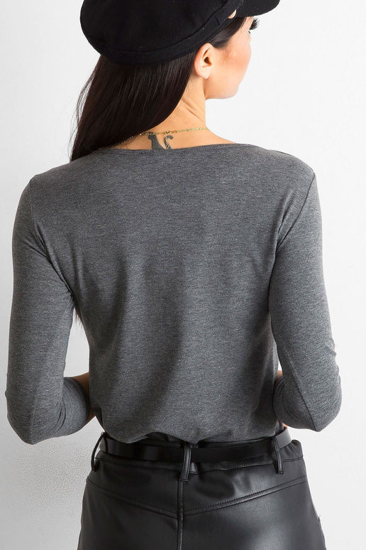 Tmavě šedá halenka Mona