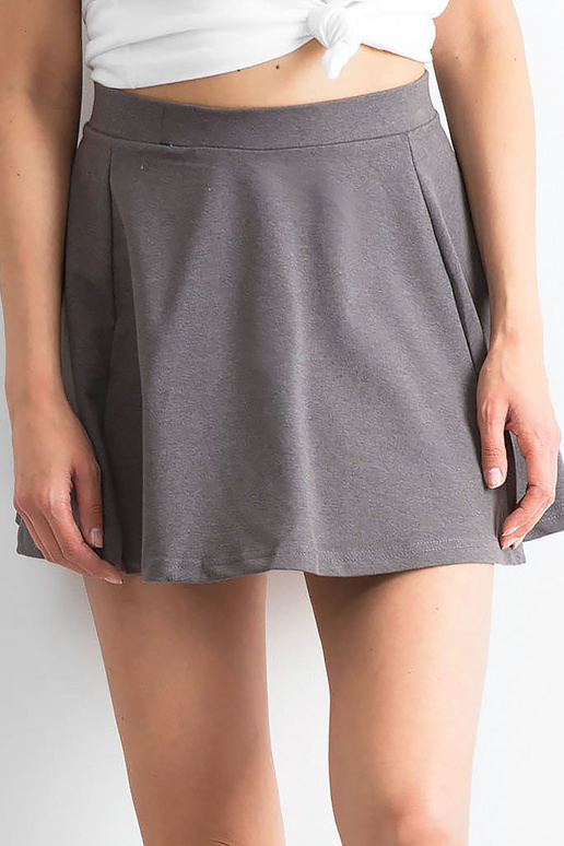 Spódnica-PL-SD-1565.19-ciemny szary Spódnica-PL-SD-1565.19-ciemny szary