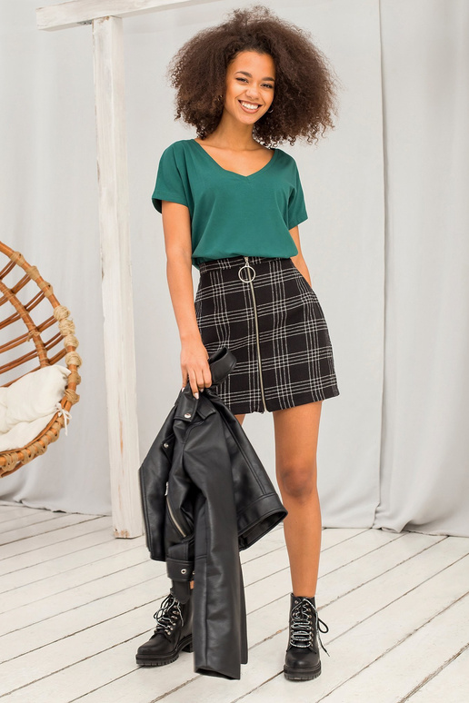 Tmavě zelené tričko Emory Tmavě zelené tričko Emory