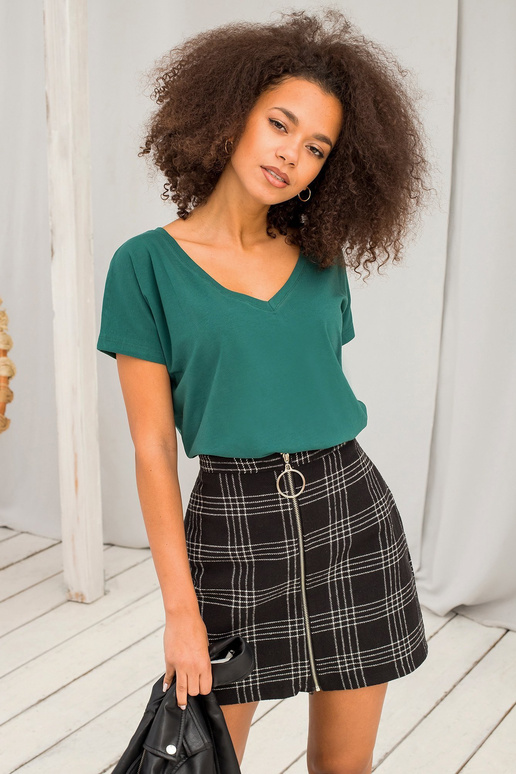 Tmavě zelené tričko Emory Tmavě zelené tričko Emory