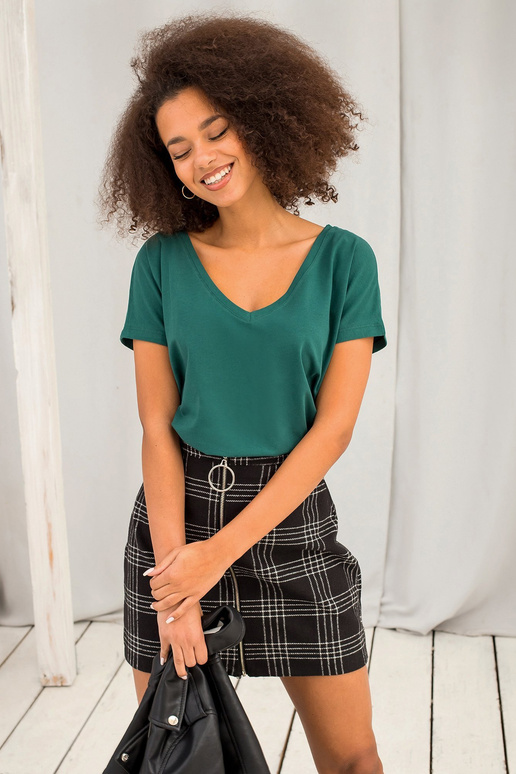 Tmavě zelené tričko Emory Tmavě zelené tričko Emory