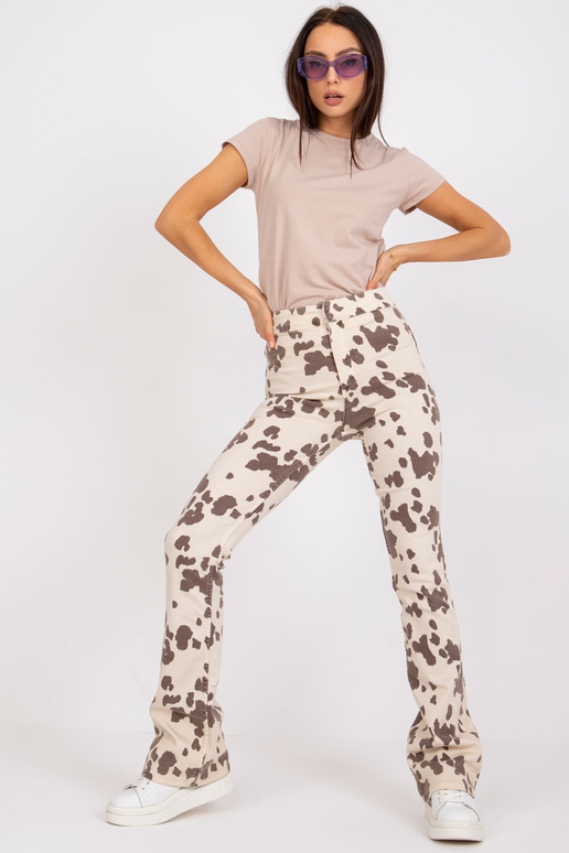 T-shirt-RV-TS-4623.10-beżowy T-shirt-RV-TS-4623.10-beżowy