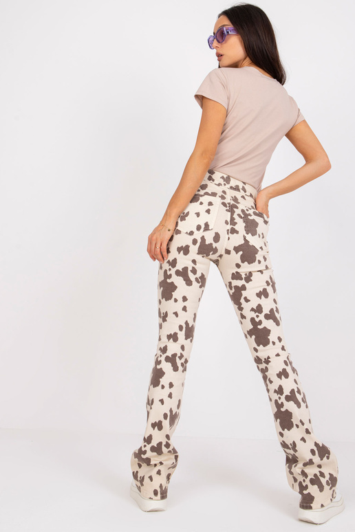 T-shirt-RV-TS-4623.10-beżowy T-shirt-RV-TS-4623.10-beżowy