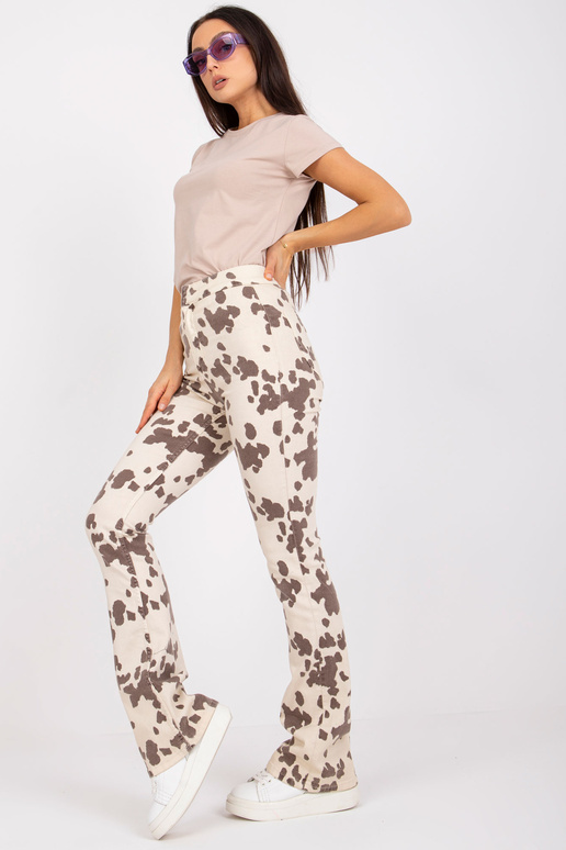 T-shirt-RV-TS-4623.10-beżowy T-shirt-RV-TS-4623.10-beżowy