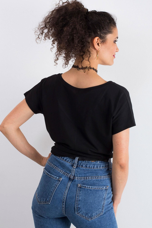 Černé tričko Emory